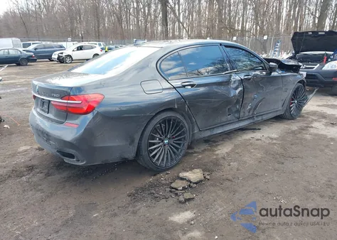 2016 BMW 750I xDrive z USA, uszkodzony, nr VIN WBA7F2C59GG421164